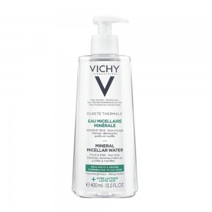 Nước tẩy trang Vichy giàu khoáng dành cho da hỗn hợp, dầu 400ml