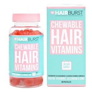 Kẹo nhai Mọc Tóc HairBurst Chewable Hair Vitamins 60 Viên