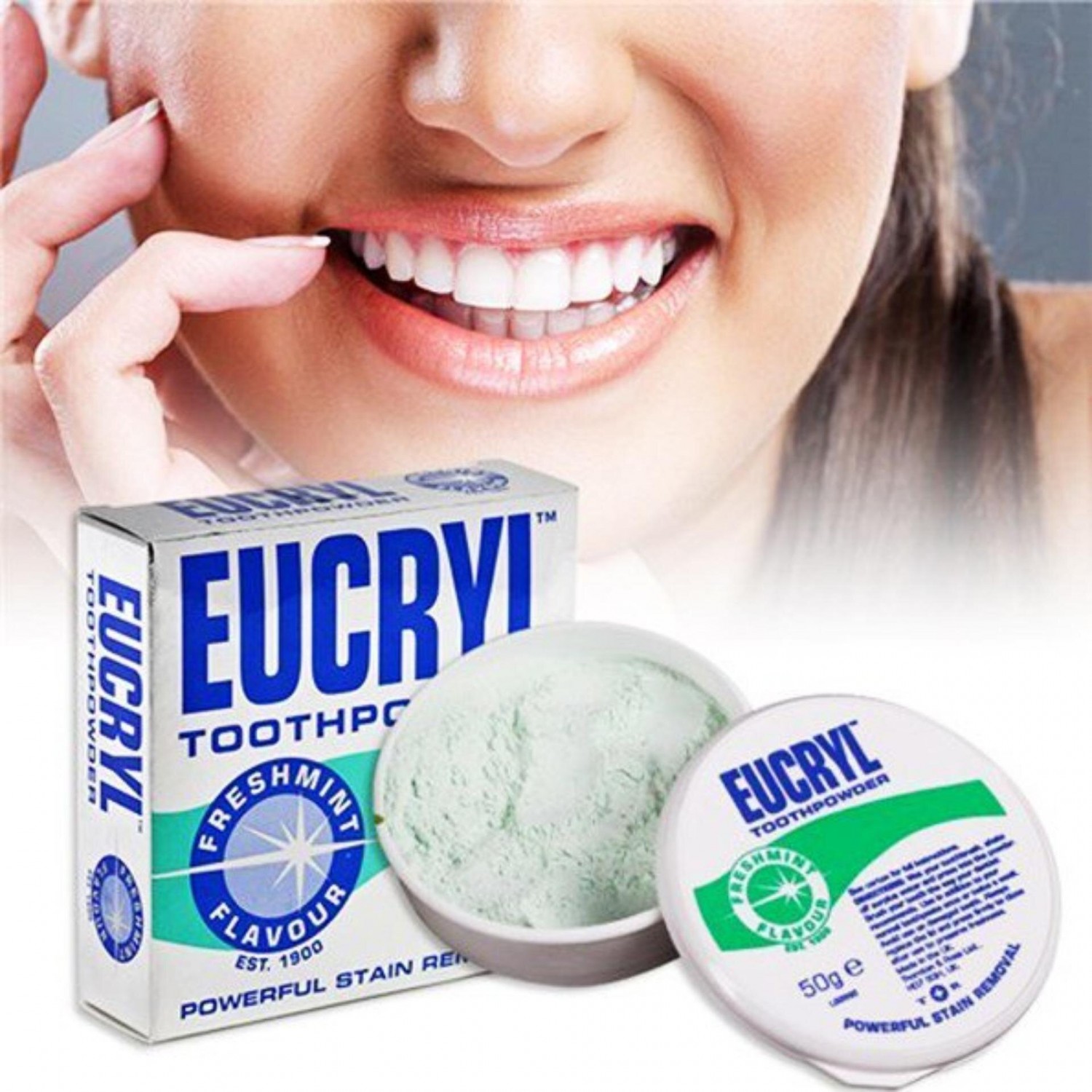 Cách sử dụng bột trắng răng Eucryl