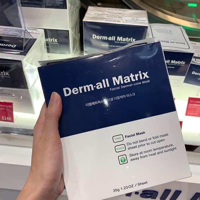Derm all Matrix Facial Dermal care Mask 10 700x700