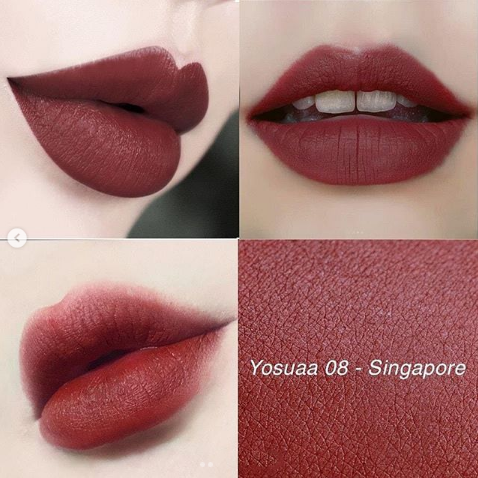 son li yosuaa matte lipstick 08