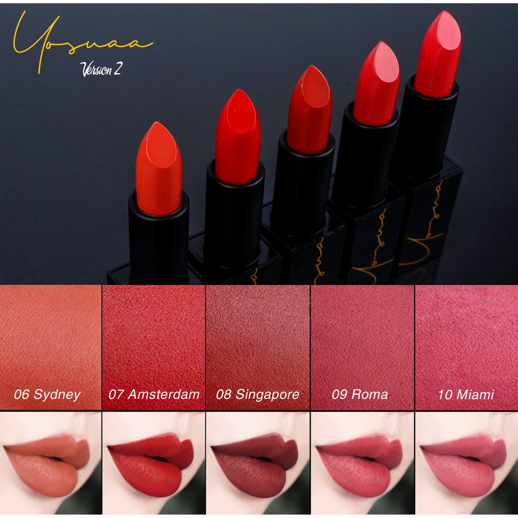 son li yosuaa matte lipstick version2